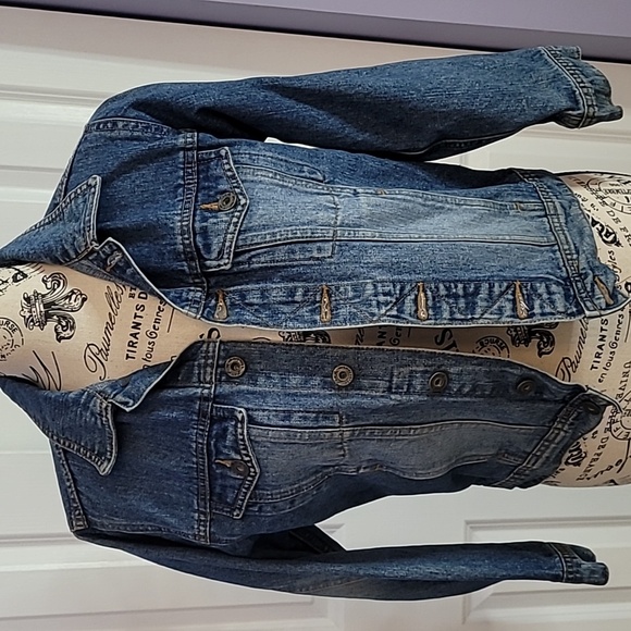 Refashioned denim jacket Paris - Picture 5 of 5